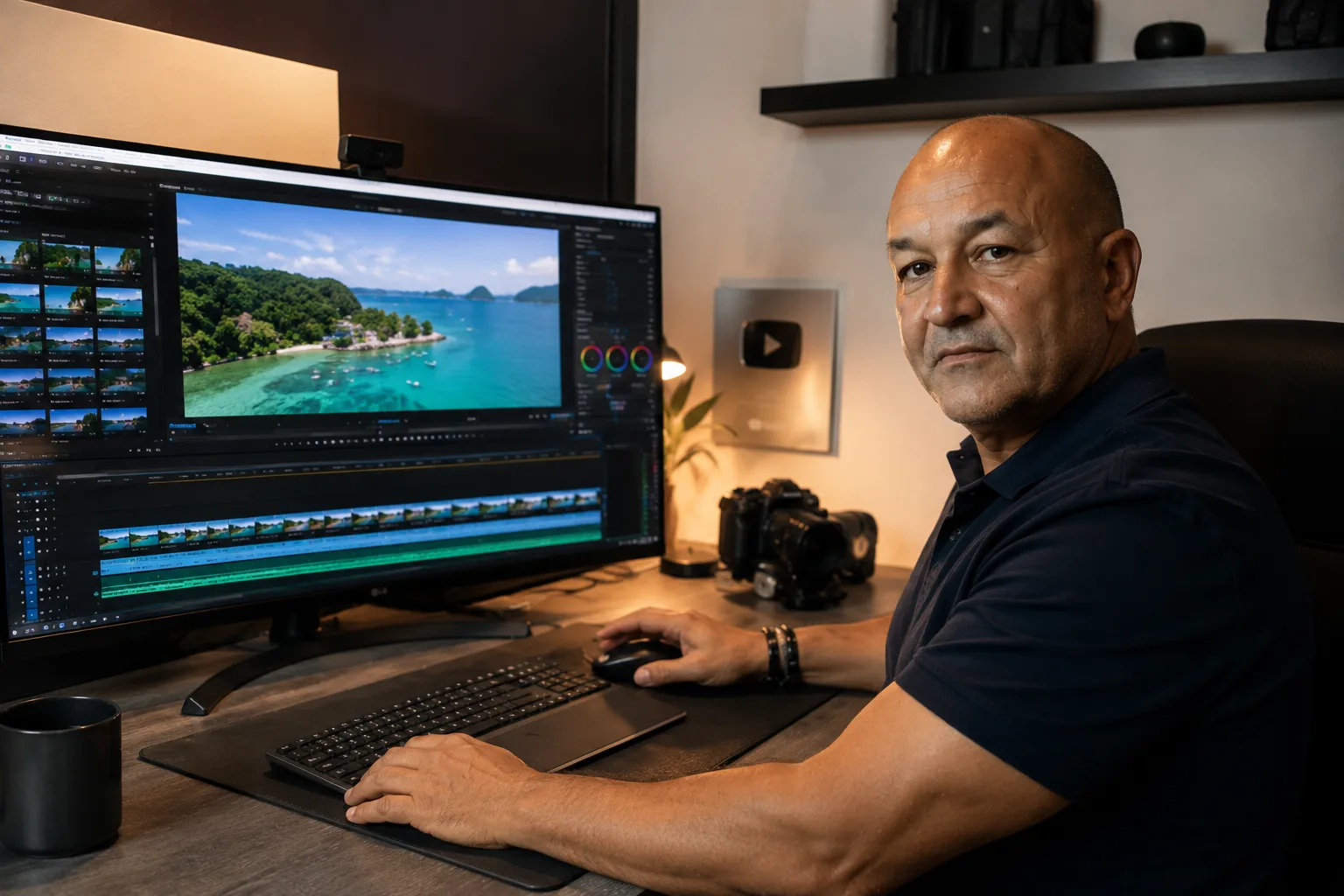 Documentary editorial workflow from research and field production to professional video editing and final cut